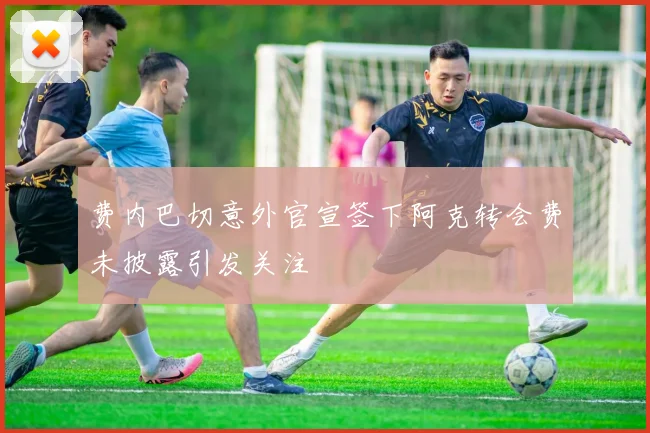 费内巴切意外官宣签下阿克转会费未披露引发关注